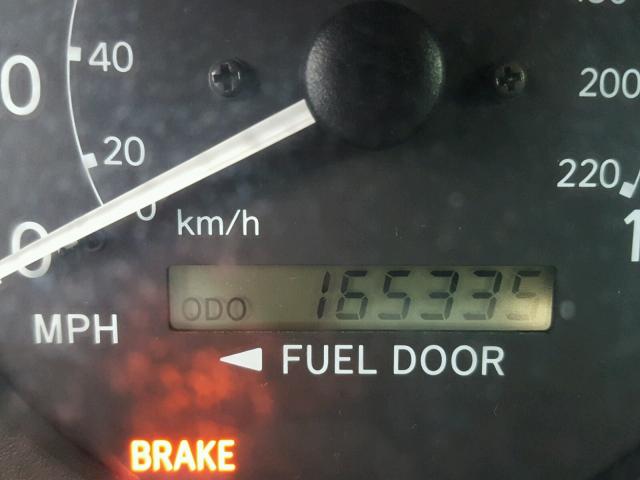 4T1BF22K41U126529 - 2001 TOYOTA CAMRY LE შავი ფოტო 8