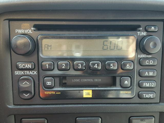 4T1BF22K41U126529 - 2001 TOYOTA CAMRY LE შავი ფოტო 9