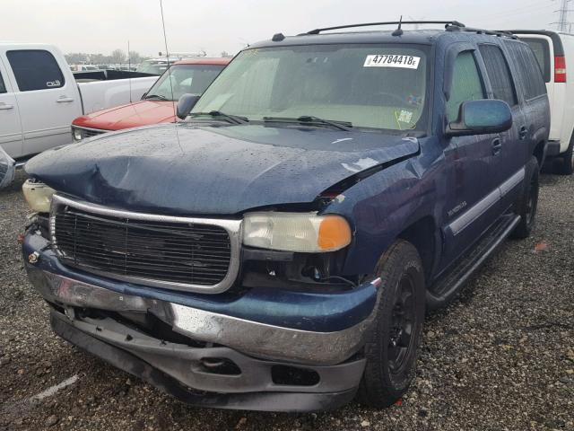 1GKFK16ZX5J126226 - 2005 GMC YUKON XL K BLUE photo 2