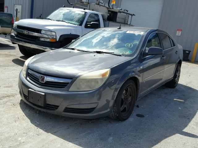 1G8ZS57N67F120399 - 2007 SATURN AURA XE GRAY photo 2