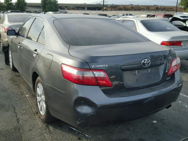 4T1BE46K97U628924 - 2007 TOYOTA CAMRY NEW GRAY photo 3