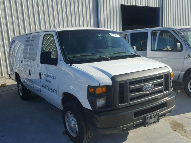 1FTNS24W69DA19006 - 2009 FORD ECONOLINE WHITE photo 1