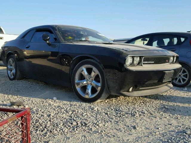 2C3CDYBT8EH133894 - 2014 DODGE CHALLENGER BLACK photo 1