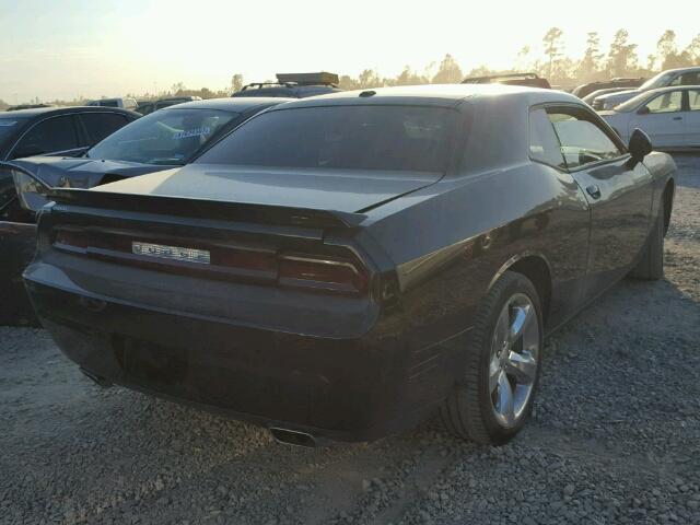 2C3CDYBT8EH133894 - 2014 DODGE CHALLENGER BLACK photo 4