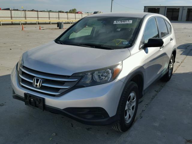 2HKRM3H38CH505805 - 2012 HONDA CR-V LX SILVER photo 2