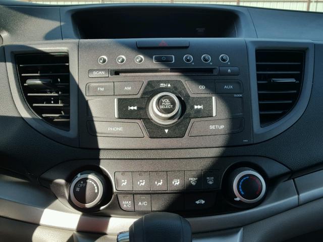 2HKRM3H38CH505805 - 2012 HONDA CR-V LX SILVER photo 9