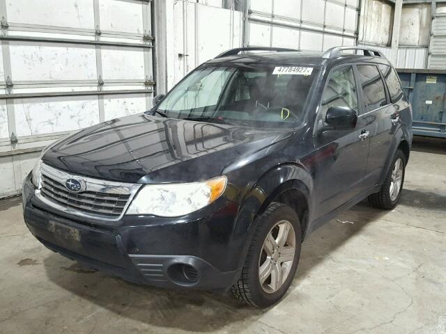 JF2SH6CC7AH789018 - 2010 SUBARU FORESTER 2 BLACK photo 2