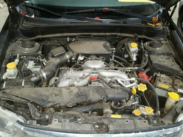 JF2SH6CC7AH789018 - 2010 SUBARU FORESTER 2 BLACK photo 7