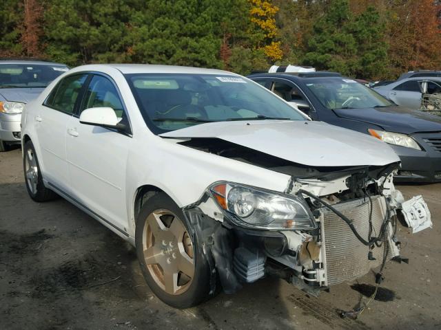 1G1ZJ57709F218124 - 2009 CHEVROLET MALIBU 2LT WHITE photo 1