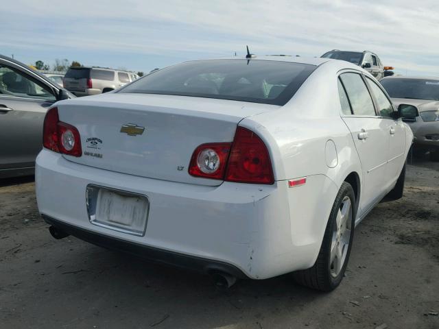 1G1ZJ57709F218124 - 2009 CHEVROLET MALIBU 2LT WHITE photo 4