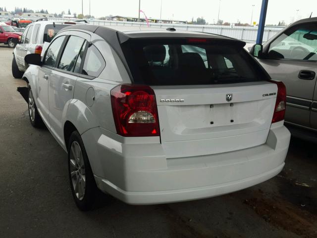 1B3CB5HA6BD269604 - 2011 DODGE CALIBER HE WHITE photo 3