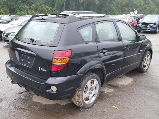 5Y2SM64813Z447193 - 2003 PONTIAC VIBE BLACK photo 4