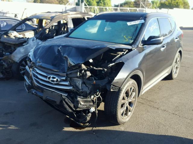 5XYZW4LA7HG386097 - 2017 HYUNDAI SANTA FE S 黑色 照片 2