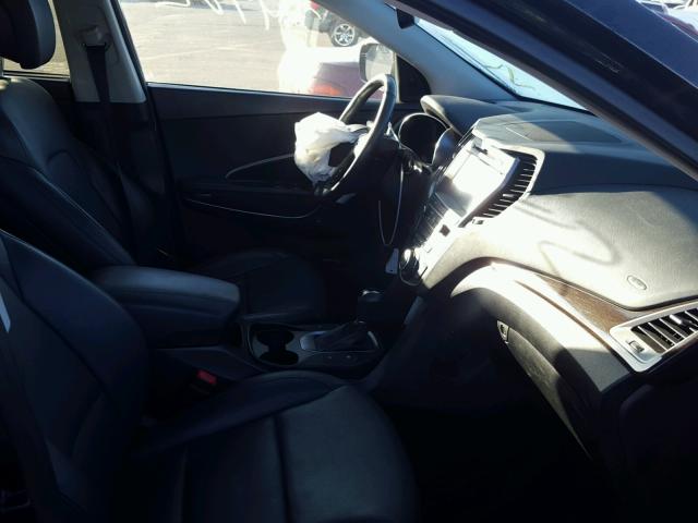 5XYZW4LA7HG386097 - 2017 HYUNDAI SANTA FE S 黑色 照片 5