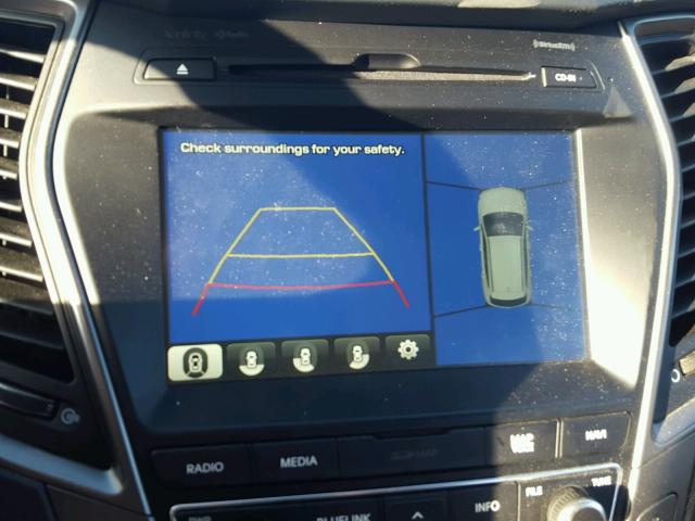 5XYZW4LA7HG386097 - 2017 HYUNDAI SANTA FE S 黑色 照片 9