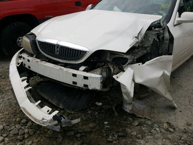 1LNHM86S05Y628207 - 2005 LINCOLN LS WHITE photo 9