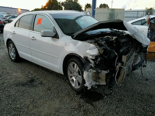 3FAFP08186R122753 - 2006 FORD FUSION SEL WHITE photo 1