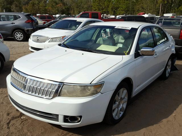 3LNHM26T17R668738 - 2007 LINCOLN MKZ WHITE photo 2