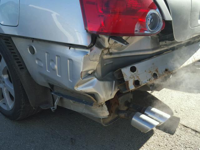 1N4BA41E48C832741 - 2008 NISSAN MAXIMA SE SILVER photo 9