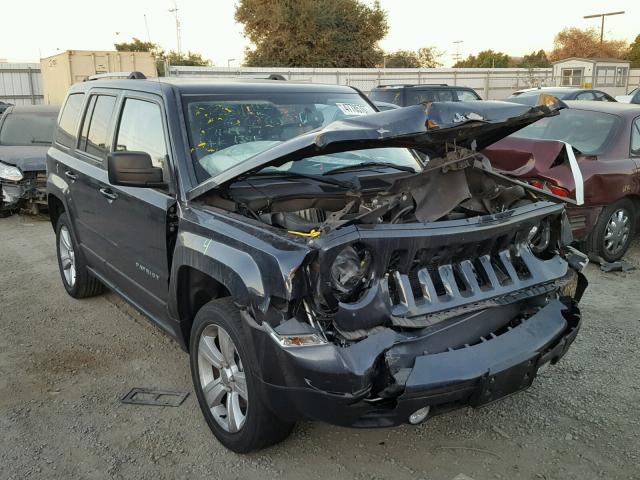 1C4NJRCB9ED928264 - 2014 JEEP PATRIOT LI CHARCOAL photo 1