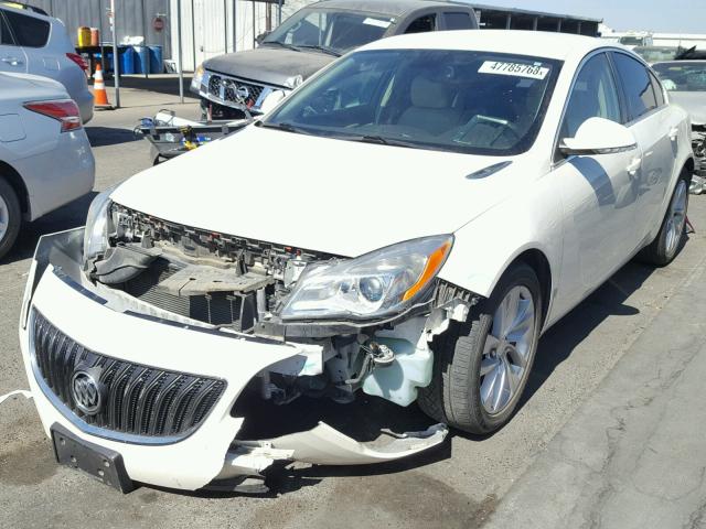 2G4GK5EX1E9214788 - 2014 BUICK REGAL 白色 照片 2