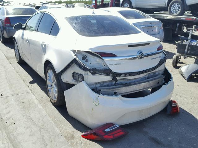 2G4GK5EX1E9214788 - 2014 BUICK REGAL 白色 照片 3
