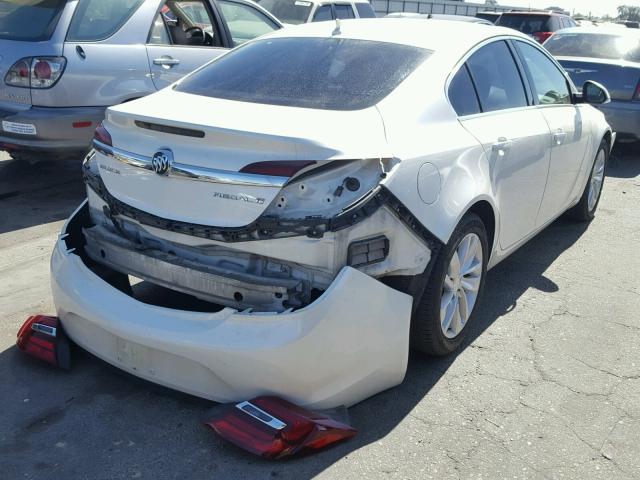 2G4GK5EX1E9214788 - 2014 BUICK REGAL 白色 照片 4