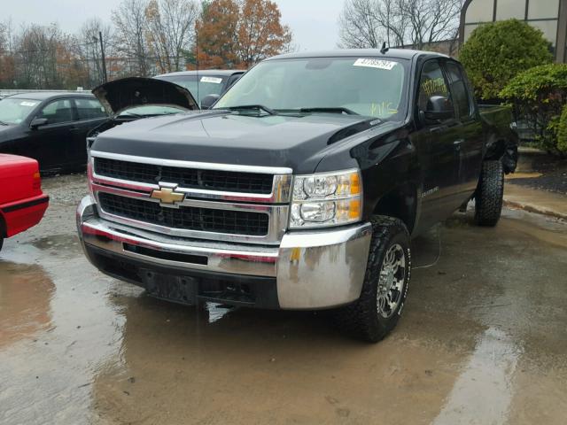 1GCHK29K28E192761 - 2008 CHEVROLET SILVERADO BLACK photo 2