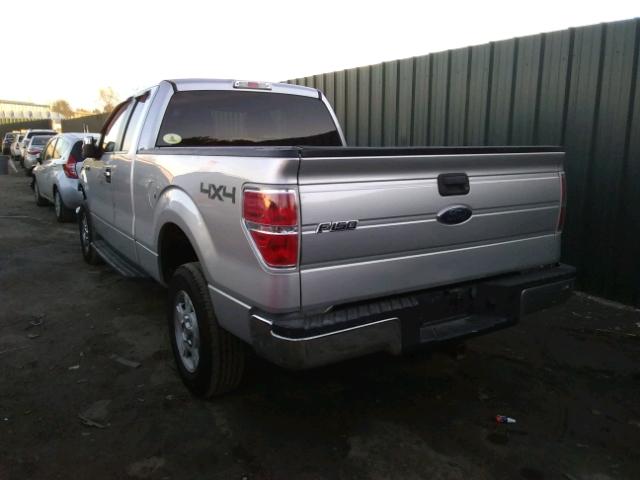 1FTEX1E87AFB67167 - 2010 FORD F150 SUPER SILVER photo 3