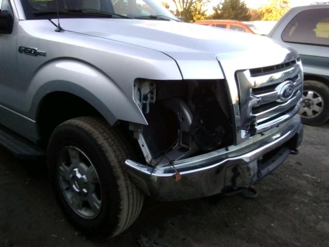 1FTEX1E87AFB67167 - 2010 FORD F150 SUPER SILVER photo 9