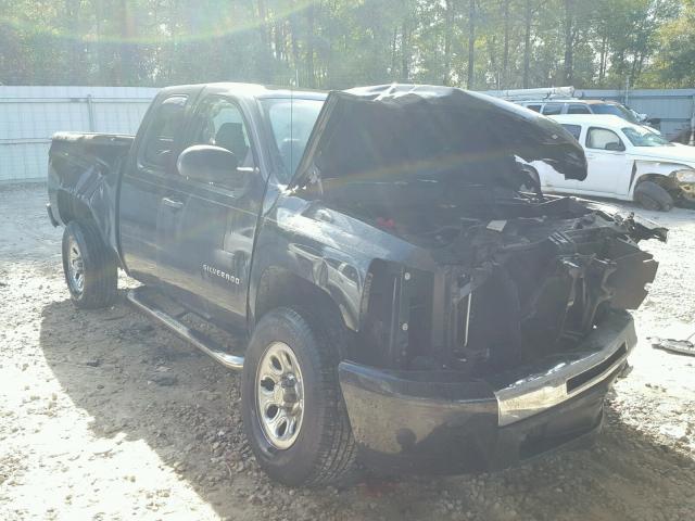 1GCSCPEX4AZ118693 - 2010 CHEVROLET SILVERADO BLACK photo 1