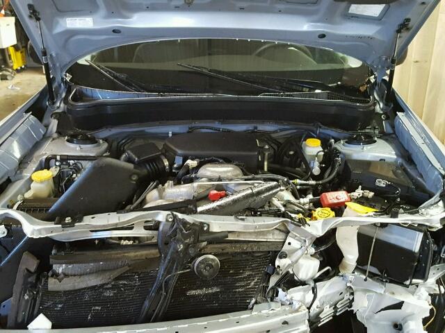 JF2SH6AC2AH732504 - 2010 SUBARU FORESTER 2 SILVER photo 7