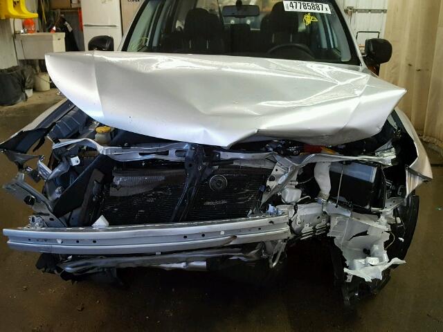 JF2SH6AC2AH732504 - 2010 SUBARU FORESTER 2 SILVER photo 9