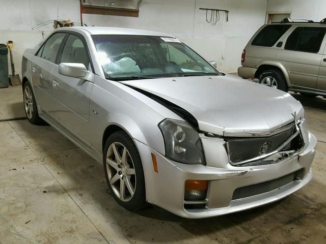 1G6DN57S440168529 - 2004 CADILLAC CTS-V SILVER photo 1