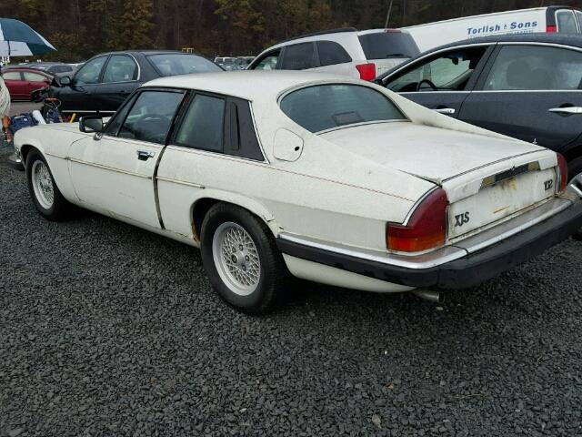 SAJNY5840KC160093 - 1989 JAGUAR XJS WHITE photo 3