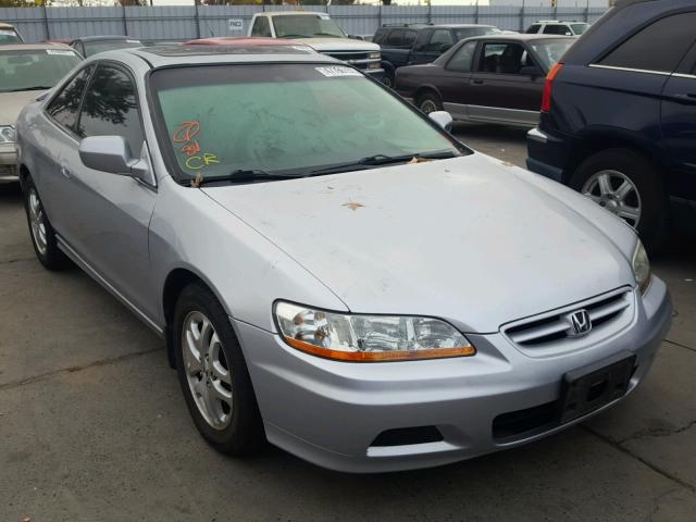 1HGCG22562A038439 - 2002 HONDA ACCORD EX SILVER photo 1