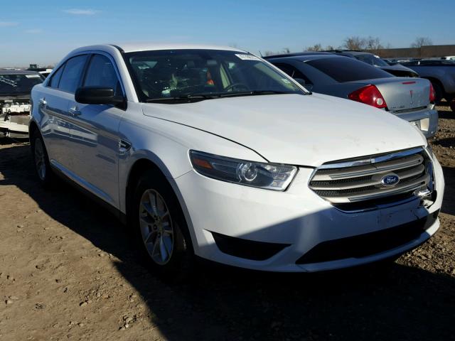 1FAHP2D83EG178502 - 2014 FORD TAURUS SE WHITE photo 1