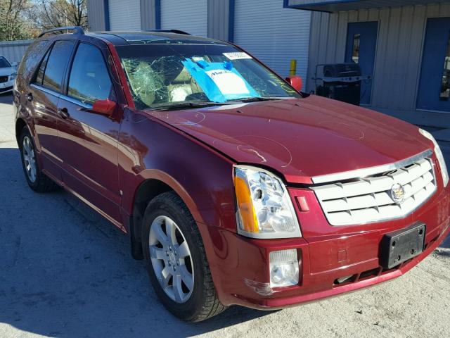 1GYEE63A660191831 - 2006 CADILLAC SRX RED photo 10