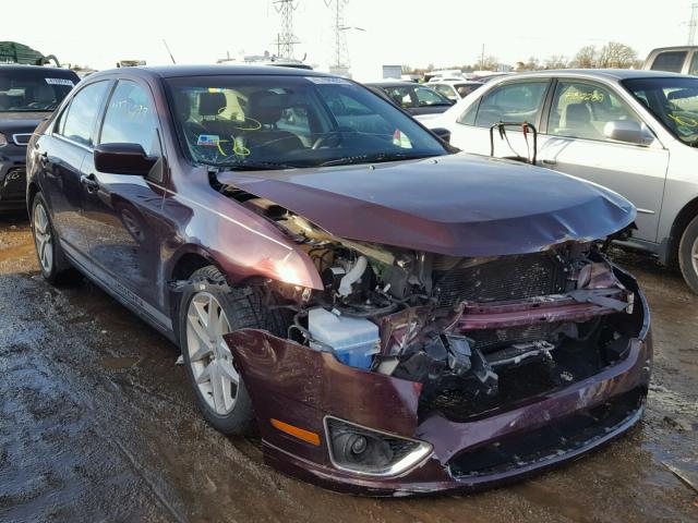 3FAHP0JA2BR281362 - 2011 FORD FUSION SEL PURPLE photo 1