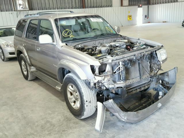 JT3GN86R120251573 - 2002 TOYOTA 4RUNNER SR SILVER photo 1