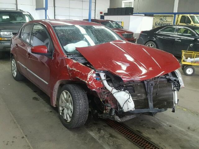 3N1AB6APXAL664293 - 2010 NISSAN SENTRA 2.0 MAROON photo 1