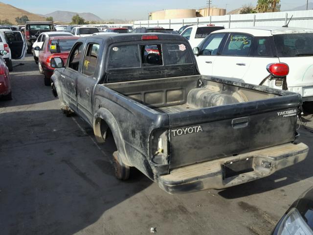 5TEGM92N82Z894980 - 2002 TOYOTA TACOMA DOU GREEN photo 3