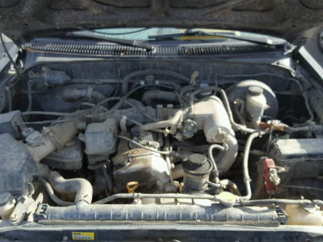 5TEGM92N82Z894980 - 2002 TOYOTA TACOMA DOU GREEN photo 7