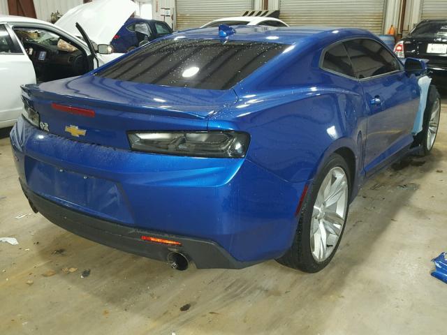 1G1FB1RS5G0174485 - 2016 CHEVROLET CAMARO LT BLUE photo 4