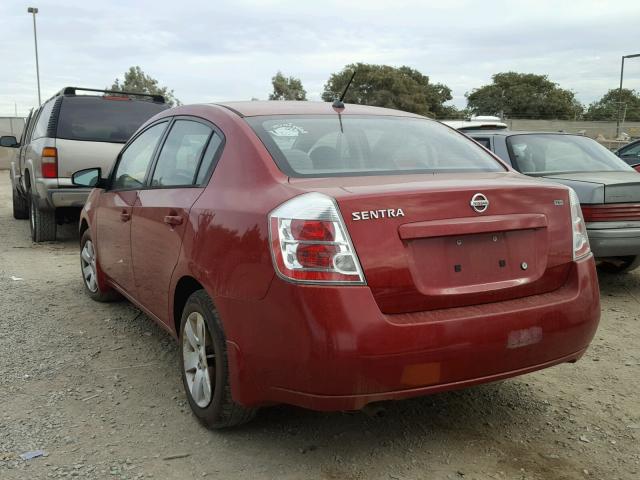 3N1AB61E69L659215 - 2009 NISSAN SENTRA 2.0 RED photo 3