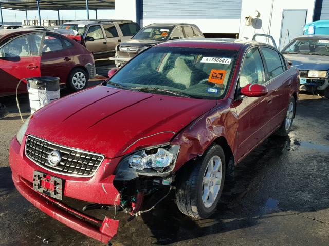 1N4AL11D46N369741 - 2006 NISSAN ALTIMA S RED photo 2