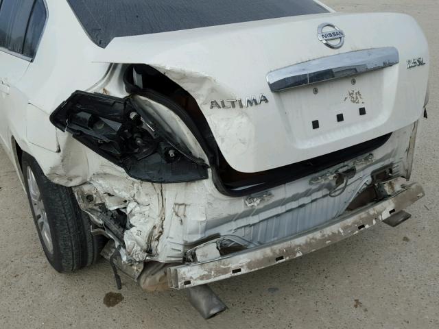 1N4AL2AP6CN561156 - 2012 NISSAN ALTIMA BAS WHITE photo 9