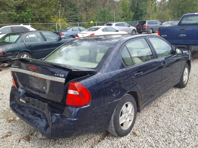 1G1ZT548X5F176448 - 2005 CHEVROLET MALIBU LS 蓝色 照片 4