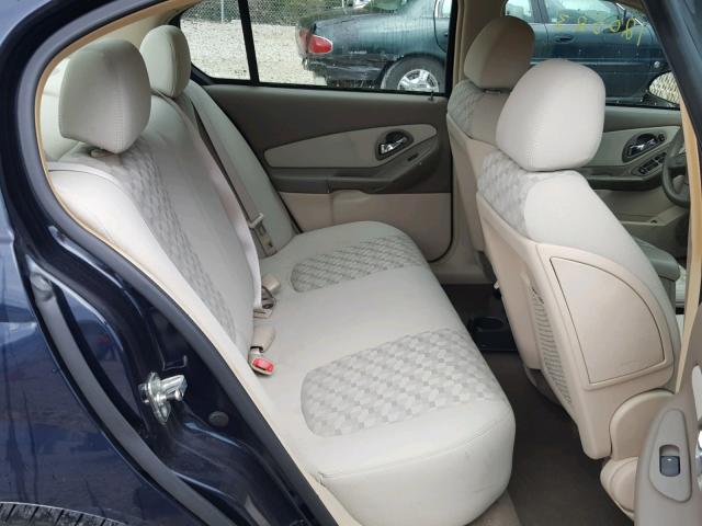 1G1ZT548X5F176448 - 2005 CHEVROLET MALIBU LS 蓝色 照片 6