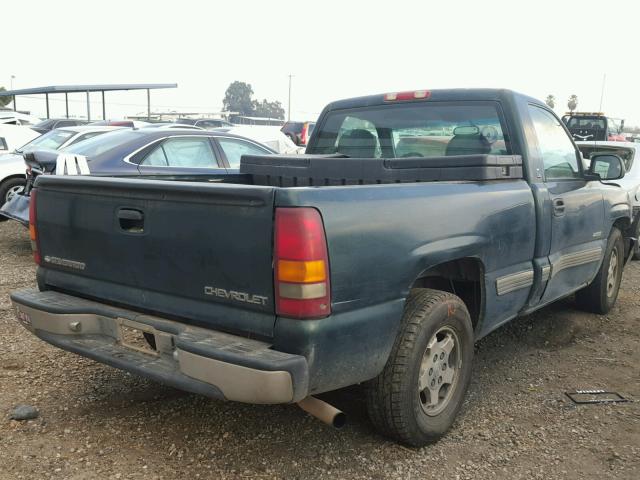 1GCEC14V61Z157246 - 2001 CHEVROLET SILVERADO GREEN photo 4